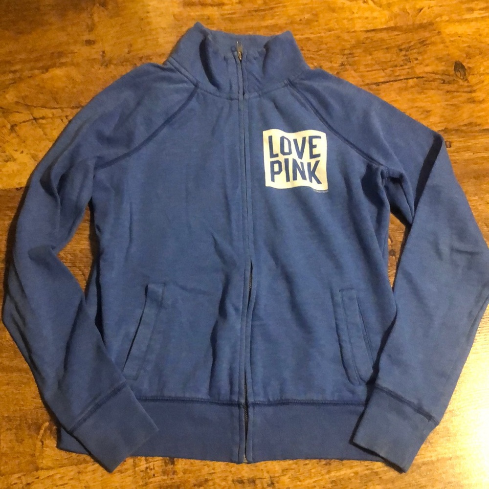 Pink VS Zip Sweatshirt